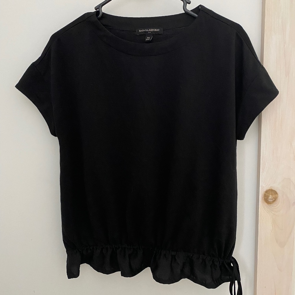 Banana Republic Black Shirt Sz. XS